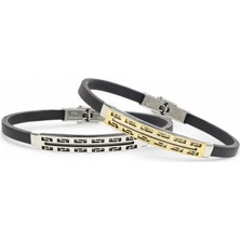 Fm Desenli Çelik Bileklik 3183SCB025