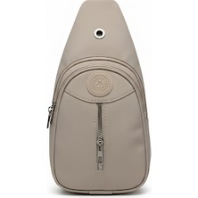 Wolini Wolını Dik Fermuarlı Göğüs Çantası