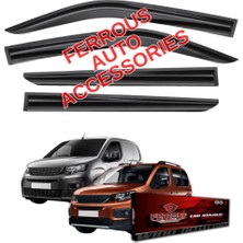 Peugeot Rifter Ferrous Cam Rüzgarlığı 4lü 2019 ve Üstü