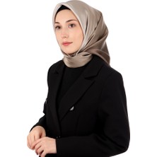 Kahverengi Koyu Taş Degrade Sura Ipek Eşarp