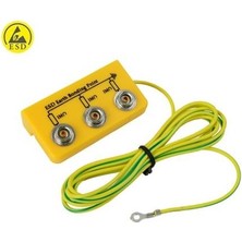 Antistatik Masa Altı Topraklama Terminali 10MM Kopça IZ-EB3S