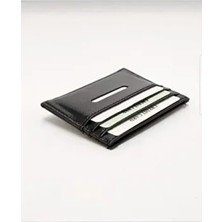 Carlino Unisex Mini Kartlık Kartvizitlik Düz Tasarım ile Şık ve Modern Aksesuar