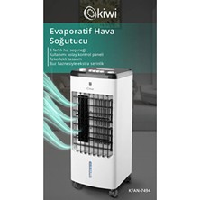 Sulu Portatif Soğutucu 60 Watt KFAN-7494 3'ü 1 Arada Hava Temizleyici ve Nemlendiricili