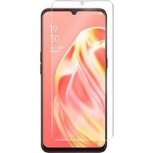 Oppo Reno 4 Uyumlu Şeffaf Temperli Cam Ekran Koruyucu