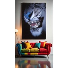 Özkacar Group Pırlanta Kaplan Dişi Iı Ev Duvar Salon Güzellik Salonu Ofis Dükkan Dekarasyon Kanvas Tablo