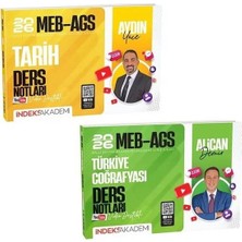 Indeks  2026 Meb-Ags Tarih + Türkiye Coğrafyası Ders Notları 2 Li Set