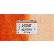 Schmincke Horadam Aquarell 1/1 Tablet 218 Translucent Orange Seri 2