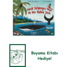 Minik Salyangoz Pepe ile Dev Balina Zeze + Boyama Kitabı