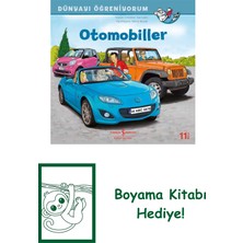 Dünyayı Öğreniyorum – Otomobiller + Boyama Kitabı