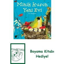 Minik Kuşun Yeni Evi + Boyama Kitabı