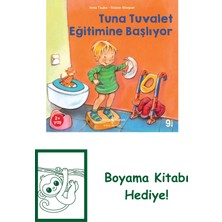 Tuna Tuvalet Eğitimine Başlıyor + Boyama Kitabı