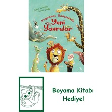 Hayvanat Bahçesinde Yeni Yavrular + Boyama Kitabı
