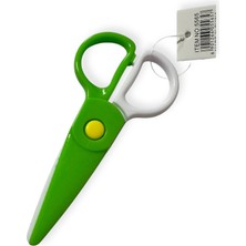 Polin Çift Renkli Plastik Çocuk Makası, Küt Uçlu