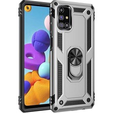 Galaxy M31S Kılıf Ecrz Vega Kapak-Gri