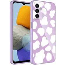 Galaxy M23 Kılıf Kamera Korumalı Desenli Sert Silikon Ecrz Epoksi Kapak-No6