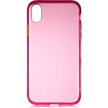iPhone Xr 6.1 Uyumlu Ecrz Bistro Kapak-Pembe