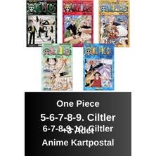 One Piece 6-7-8-9-10. Ciltler (5 Kitap) | Anime Kartpostallar