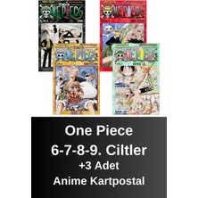 One Piece 6-7-8-9. Ciltler (4 Kitap) | Anime Kartpostallar
