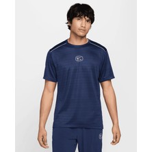 Nike Air Run  Dri Fit  Erkek Koşu Spor T-Shirt - Ter Tutmayan Performans Tişört - HM0195