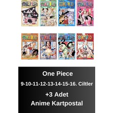 One Piece 9-10-11-12-13-14-15-16. Ciltler (8 Kitap) | Anime Kartpostallar
