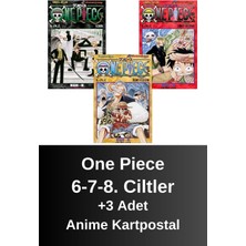 One Piece 6-7-8. Ciltler (3 Kitap) | Anime Kartpostallar