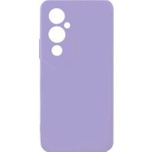 Tecno Pova 4 Pro Kılıf Ecrz Biye Silikon-Lila
