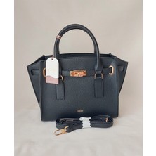 252AÇ315 Model Sarach Marka Siyah Renk El ve Omuz Çantası