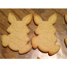 Byr Paskalya Tavşanı Kurabiye Kesici, Kurabiye Kalıbı T733823 3D