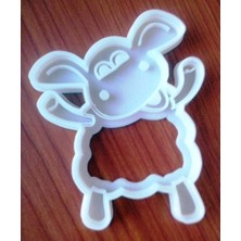 Byr Timmy Time Koyun Kurabiye Kesici, Kurabiye Kalıbı T55746 3D