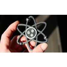 Byr Atom Fidget Spinner Toy - Hand Spin Focus 3D