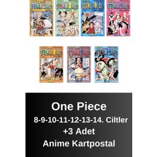 One Piece 8-9-10-11-12-13-14. Ciltler (7 Kitap) | Anime Kartpostallar