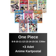 One Piece 8-9-10-11-12-13-14-15-16. Ciltler (9 Kitap) | Anime Kartpostallar