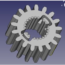 Byr Schreder Eba Dişli (Plastik Aparattır!!!) 3D