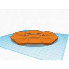 Byr Alaşım Jant Kapağı (Plastik Aparattır!!!) 3D