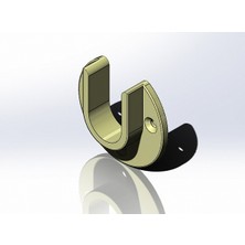 Byr Dolaptaki Ray Tutucusu (Plastik Aparattır!!!) 3D