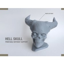 Byr Cehennem Kafatası (Plastik Aparattır!!!) 3D