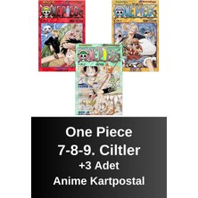 One Piece 7-8-9. Ciltler (3 Kitap) | Anime Kartpostallar