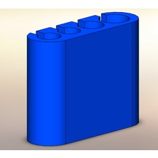 Byr Madeni Para Tutucu (Çeyreklik, Onluk, Nikel, Pennies) T707765 3D