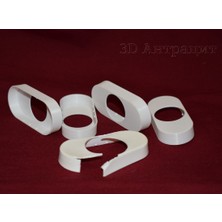 Byr Plastik Pencereler Için Kulp Kapağı (Plastik Aparattır!!!) 3D