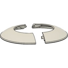 Byr 43 Mm'lik Bir Boruyu Banyoya Bağlamak Için Fiş (Plastik Aparattır!!!) 3D