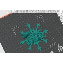 Byr Kar Tanesi Yılanı (Plastik Aparattır!!!) 3D