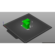 Byr Çerçeveleri Yapıştırma Köşesi (Plastik Aparattır!!!) 3D