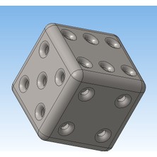 Byr Çocuk Oyunu Için Oyuncu Küpü (Plastik Aparattır!!!) 3D