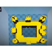 Byr Ortaçağ Kalesi, Kale (Plastik Aparattır!!!) 3D