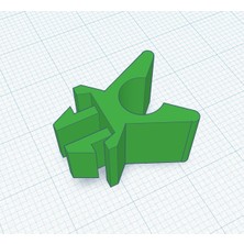 Byr Hood VAZ-1111 "oka" Vurgusunun Sahibi (11118407138) (Plastik Aparattır!!!) 3D