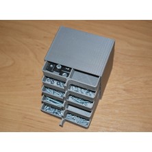 Byr Küçük Eşyaların Saklanması Için Çekilebilir Raflı Çekmece (Plastik Aparattır!!!) 3D