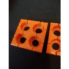 Byr Aa Pil Tutucusu 4 Parça. (Plastik Aparattır!!!) 3D