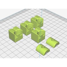 Byr Rubik Küpü 1X2X2 (Plastik Aparattır!!!) 3D