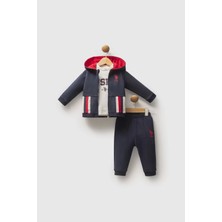 U.s. Polo Assn 3'lü Takım USB2537 Lacivert