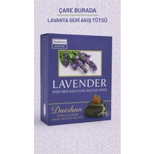 Darshan Incense - Lavanta Geri Akış Tütsü (10 Adet Geri Akış Tütsü)